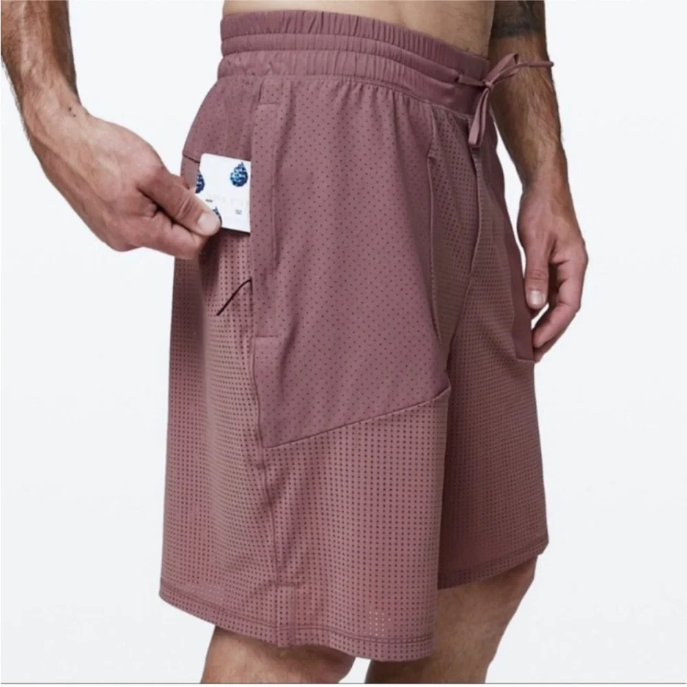 Lululemon Athletica Mauve Step Back Jump Short 9” Athletic Shorts